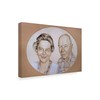 Trademark Fine Art Rusty Frentner 'Two Old People' Canvas Art, 16x24 ALI33000-C1624GG
